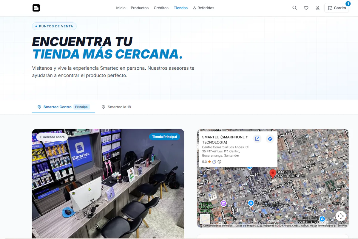 Smartec — Tienda Online — captura 2
