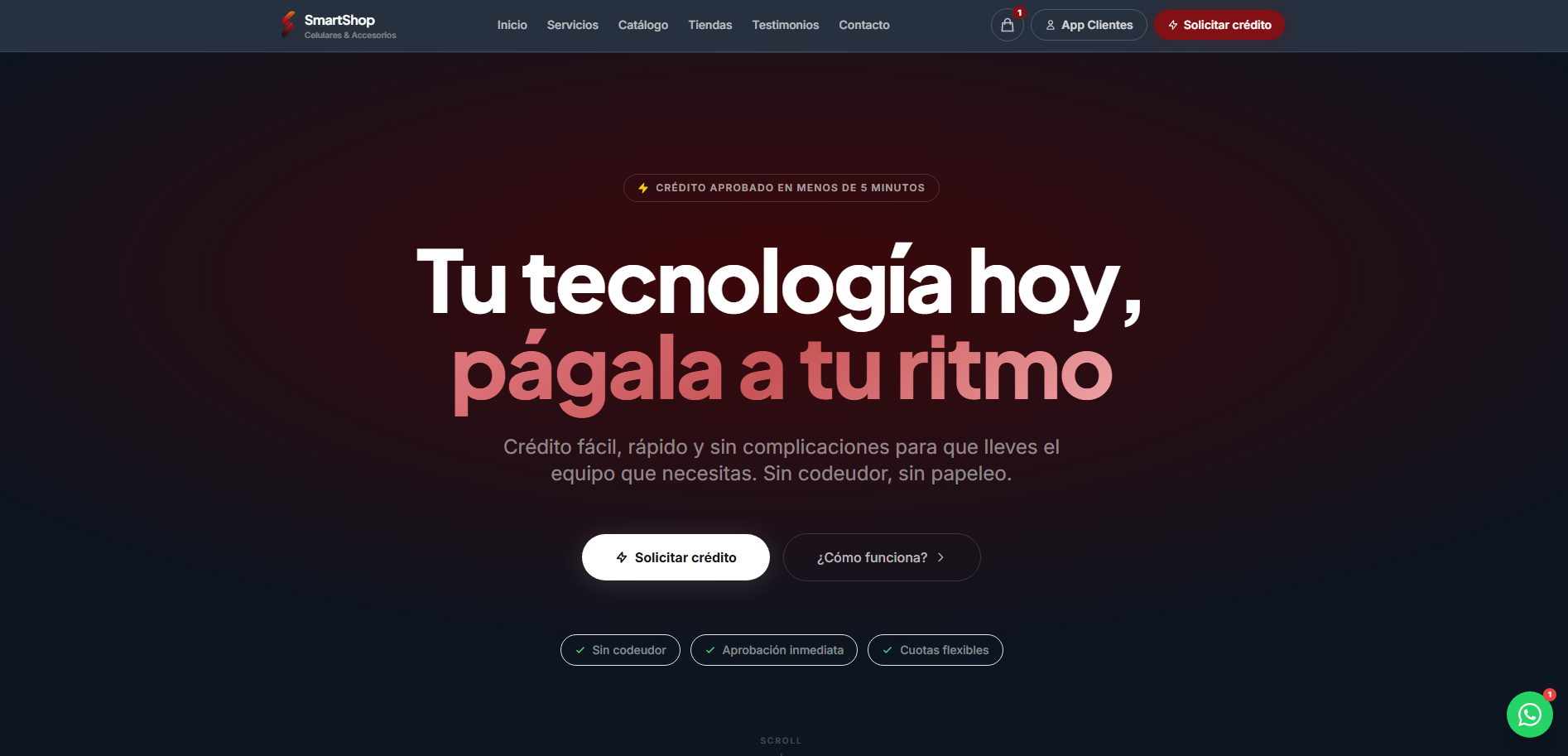 SmartShop — Crédito Express
